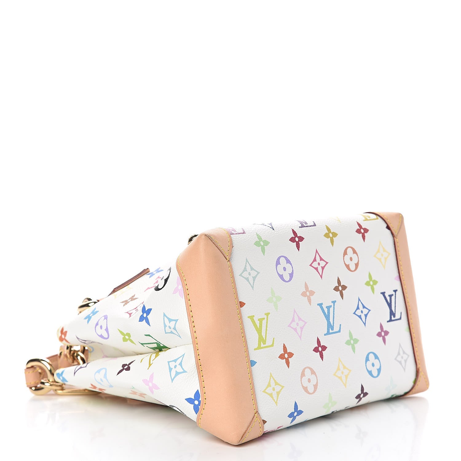 Louis Vuitton Monogram Multicolor Audra White 4 of 10