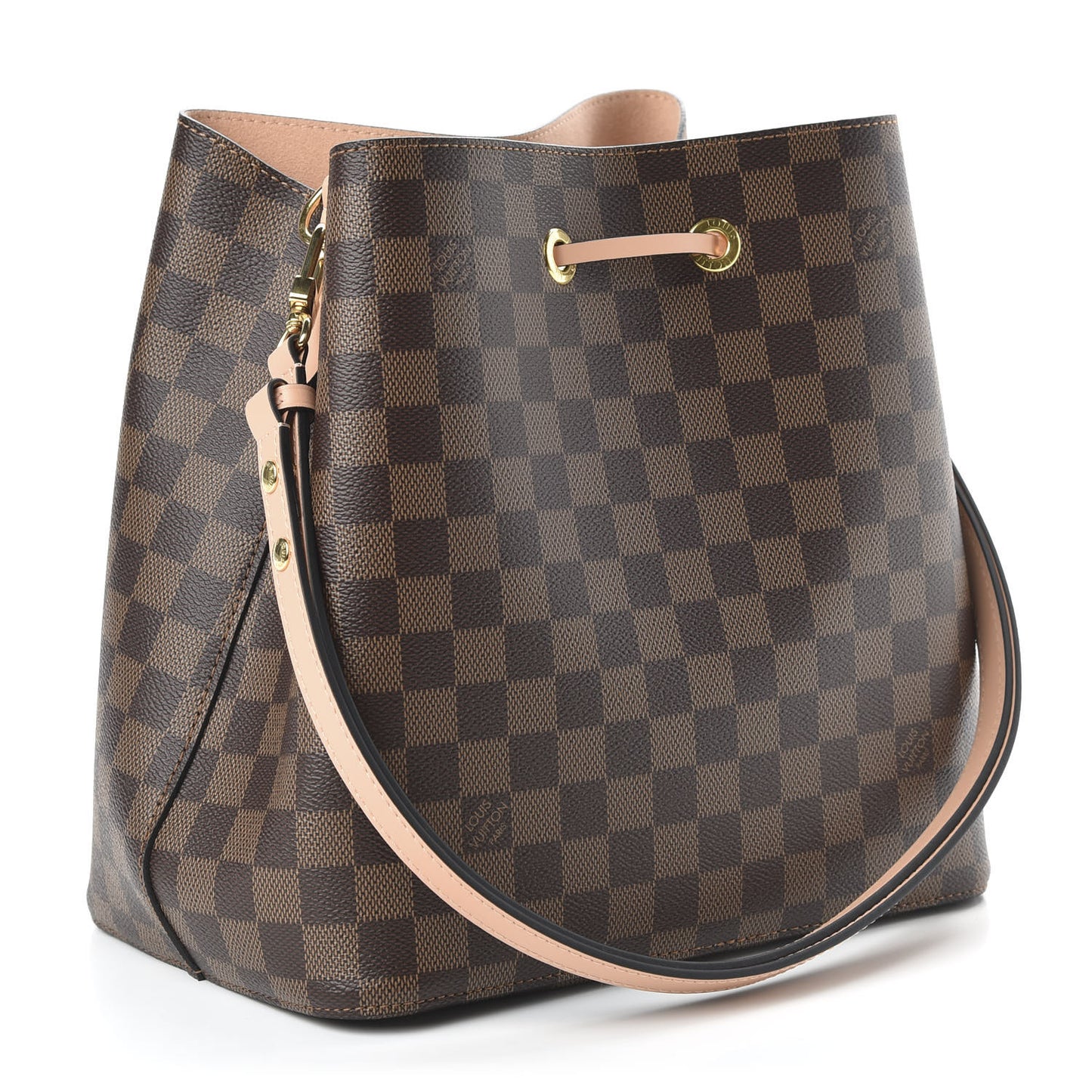 Damier Ebene Neonoe MM Venus Pink