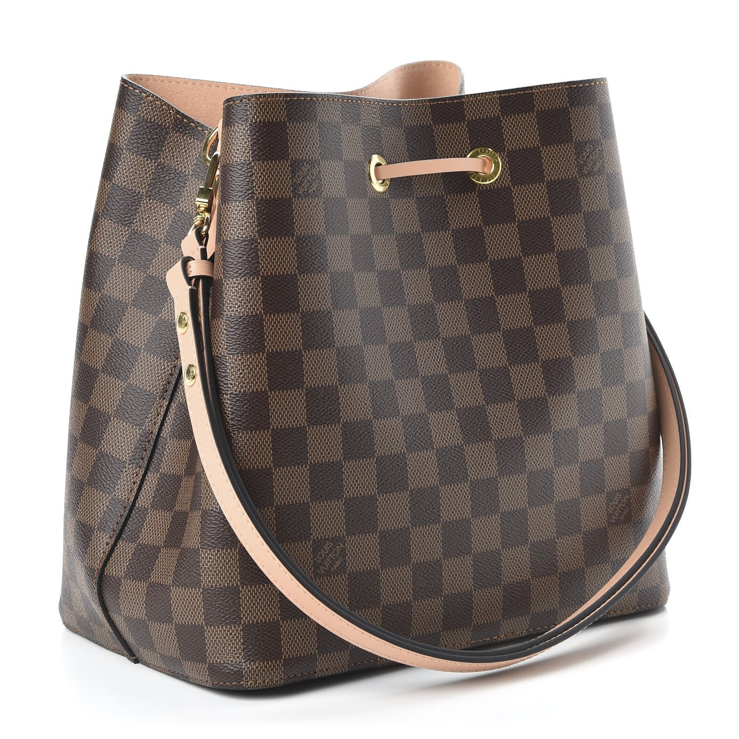 Louis Vuitton Damier Ebene Neonoe MM Venus Pink 3 of 10