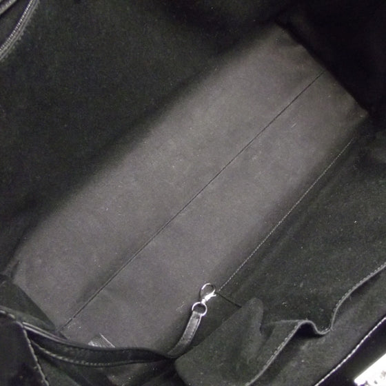 Chanel Patent Quilted Large Tote Black 7 of 12