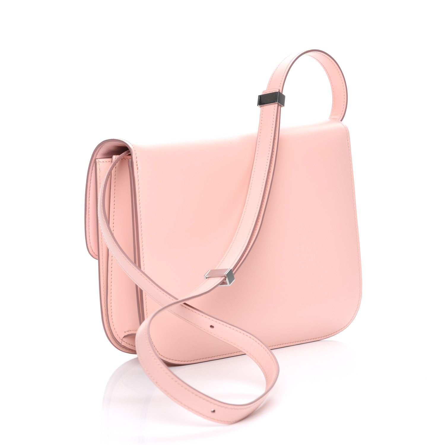 Celine Box Calfskin Medium Classic Box Flap Bag Pink 3 of 8