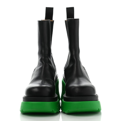 Bottega Veneta Calfskin The Flash Chelsea Boots 38 Black Grass 2 of 15
