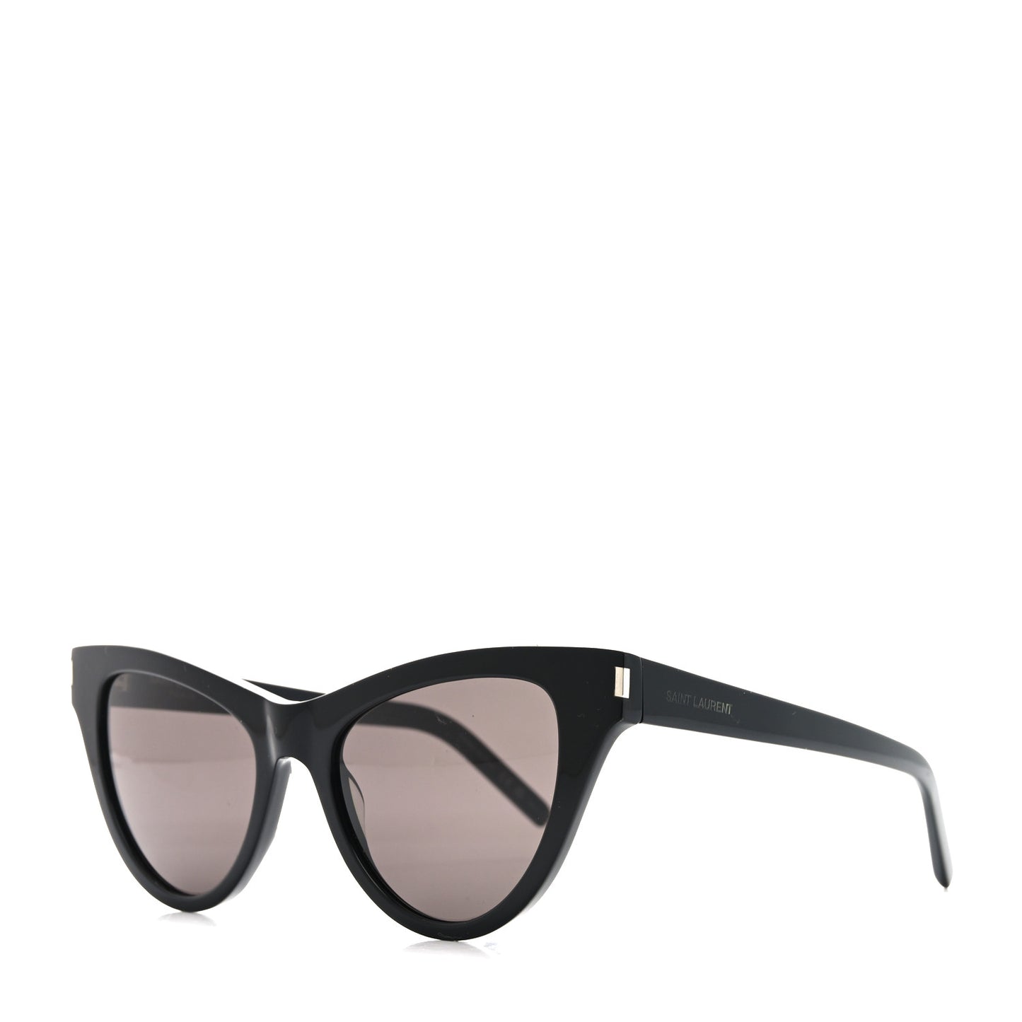 Acetate Cat 3 Cat Eye Sunglasses SL425 Black