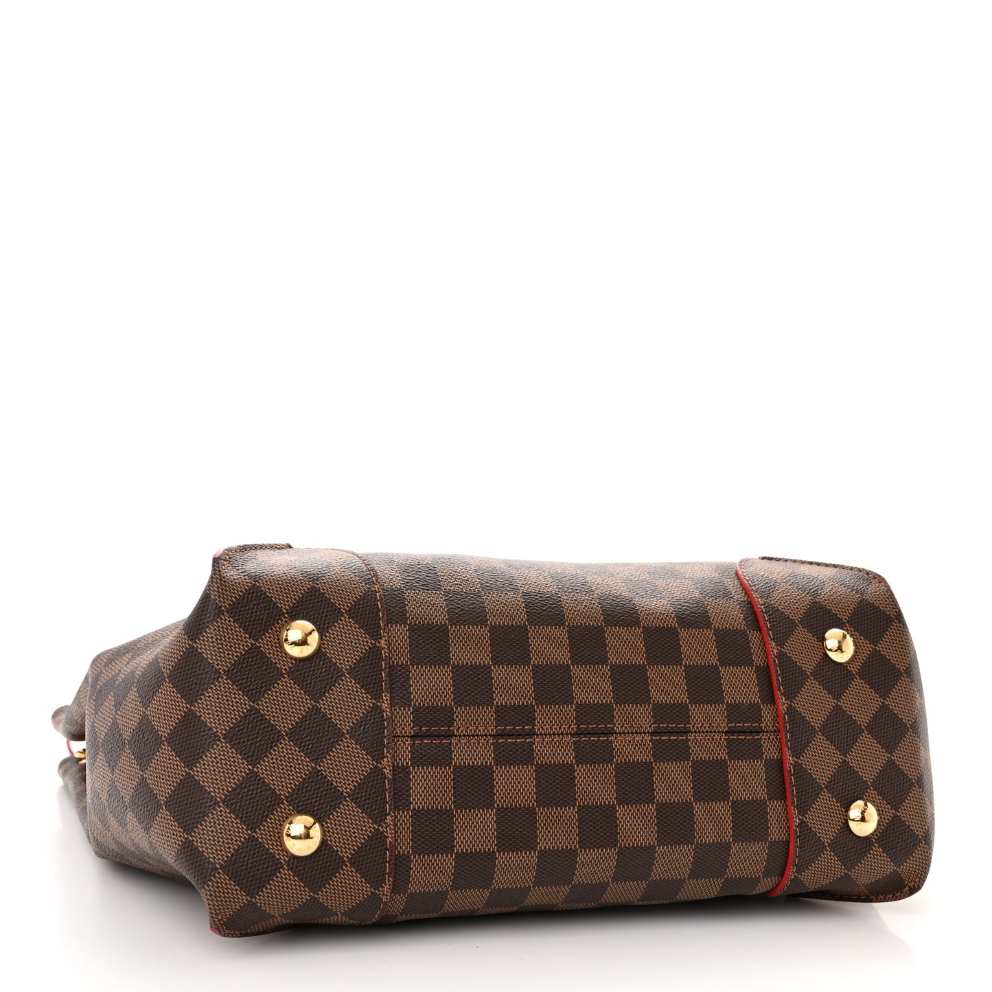 Damier Ebene Caissa Hobo Cherry