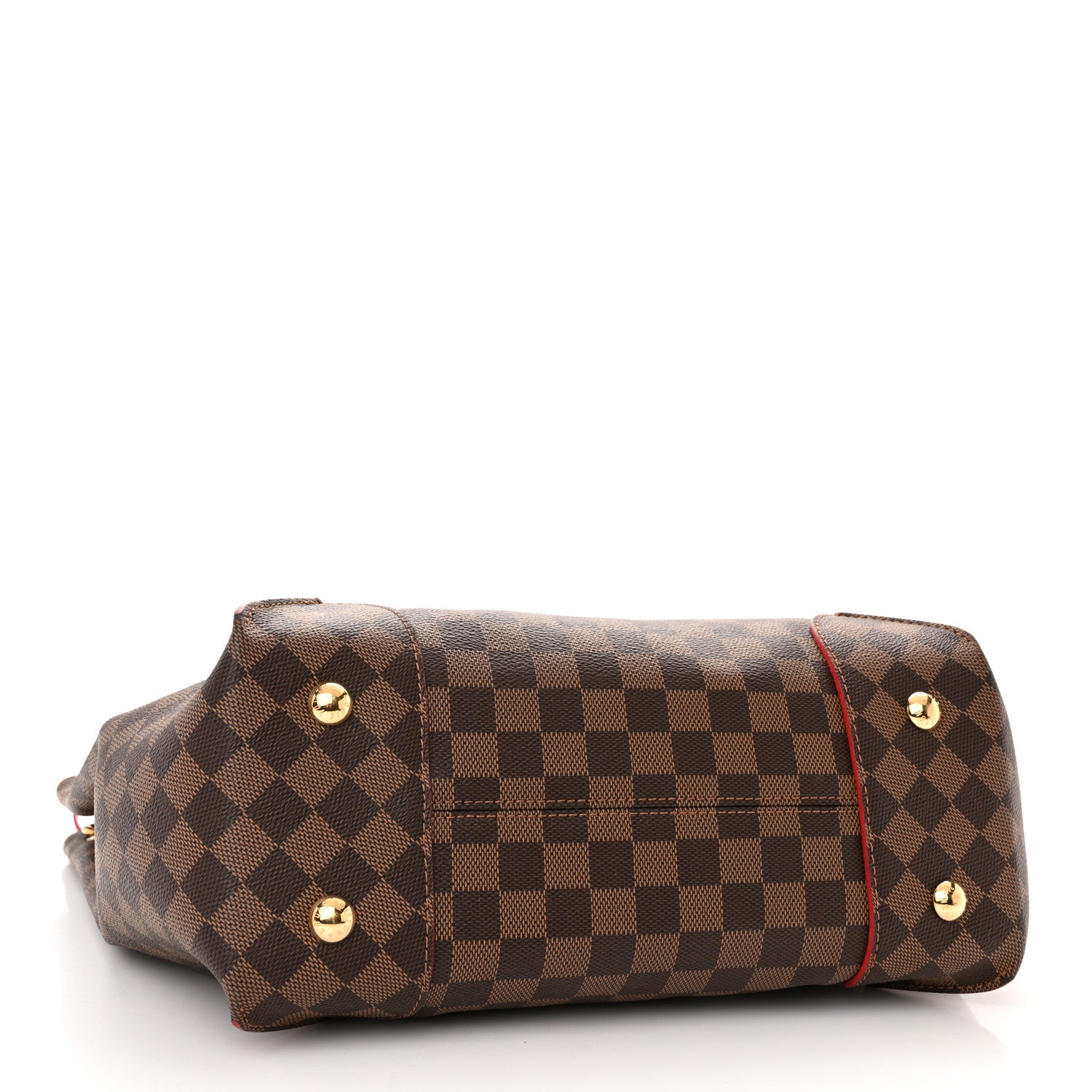 Louis Vuitton Damier Ebene Caissa Hobo Cherry 4 of 10