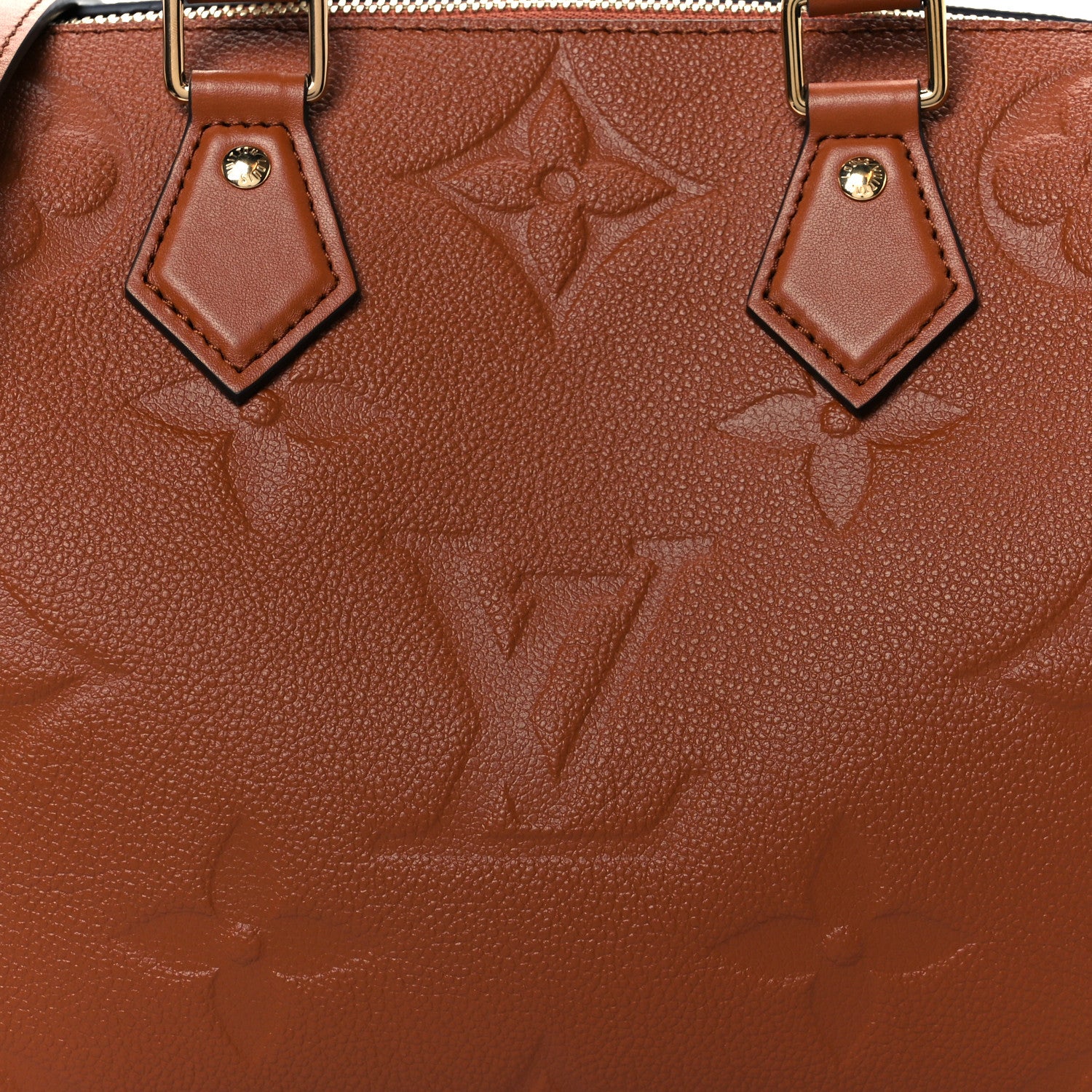 Louis Vuitton Empreinte Monogram Giant Speedy Bandouliere 25 Cognac 18 of 23