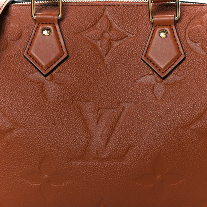 Louis Vuitton Empreinte Monogram Giant Speedy Bandouliere 25 Cognac 18 of 23