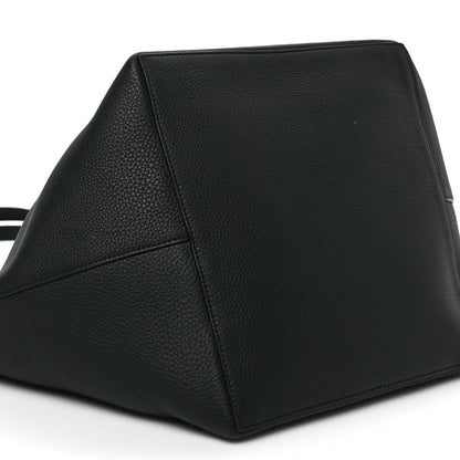 The Row Grained Calfskin Park Tote Three Black 9 of 11