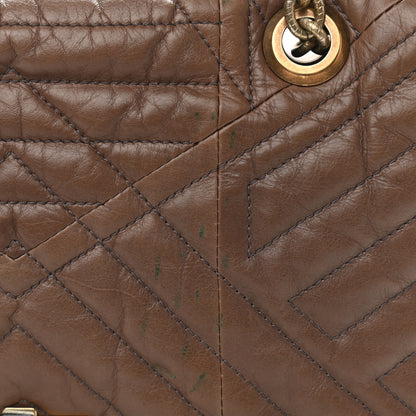 Lanvin Calfskin Quilted Medium Happy Shoulder Bag Brown 10 of 11