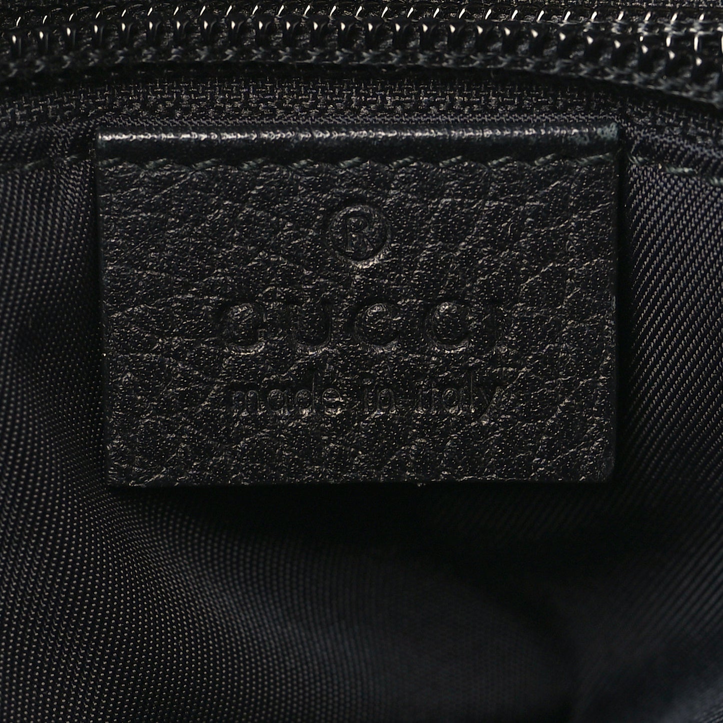 Nylon Monogram Double Buckle Flap Messenger Bag Black
