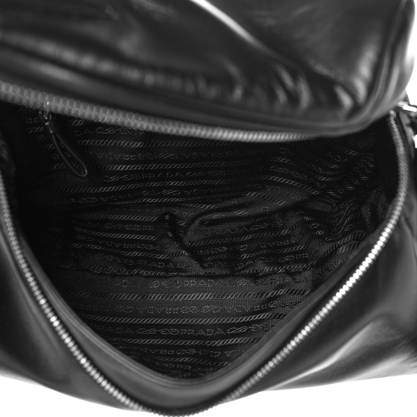 Nappa Padded Signaux Bag Black