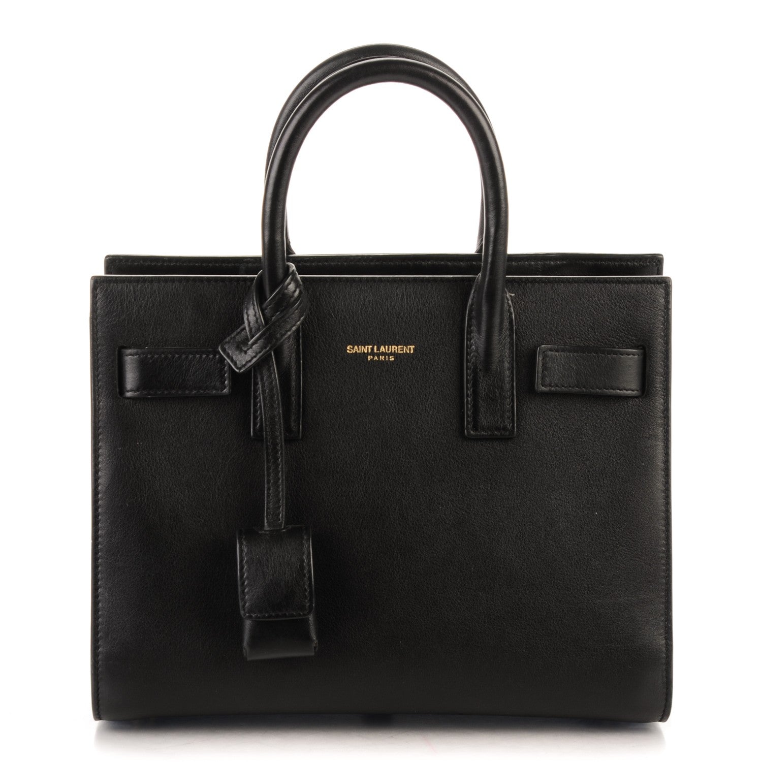 Saint Laurent Calfskin Nano Sac De Jour Black 1 of 6