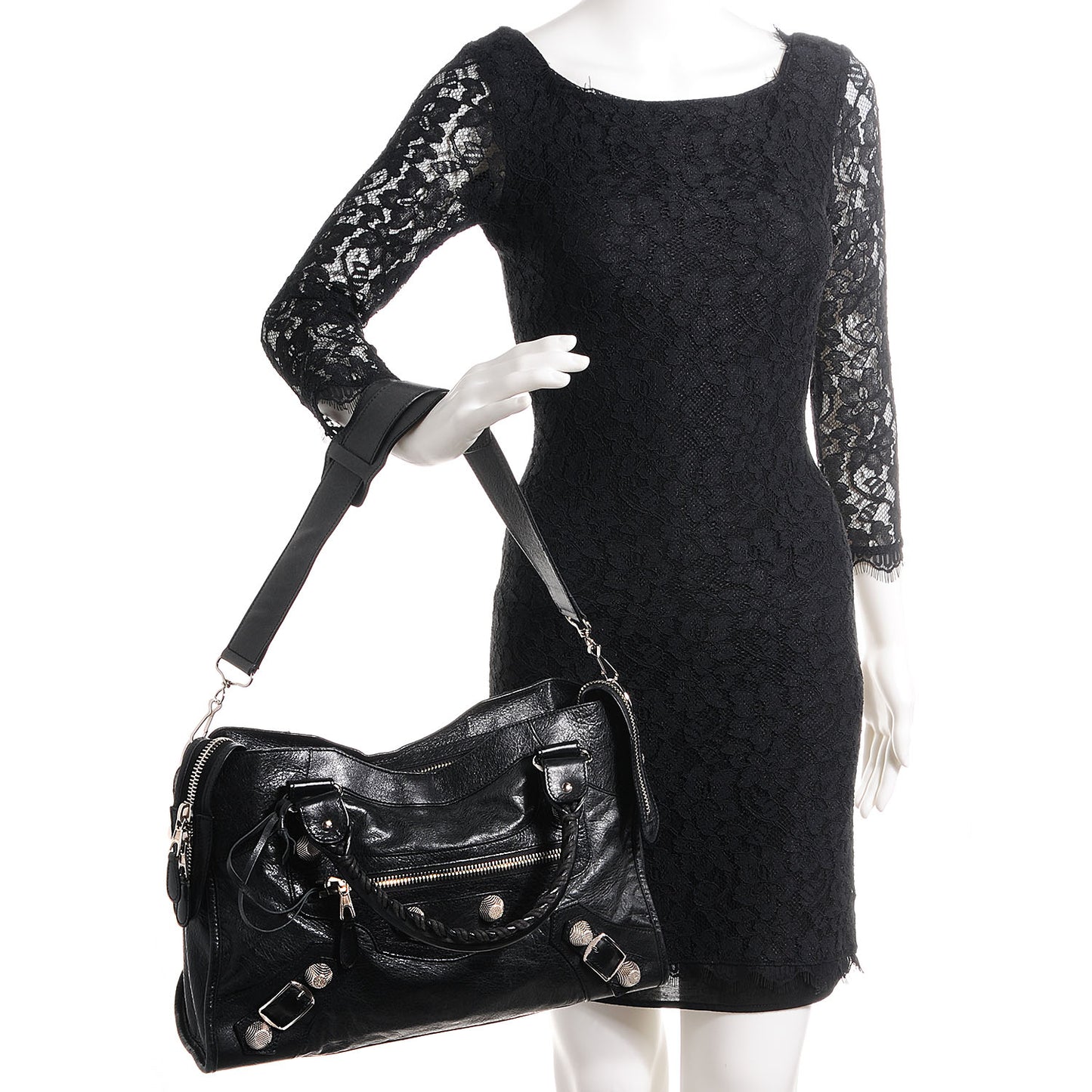 Agneau Giant 21 Silver Hardware City Black