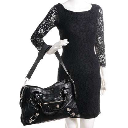 Balenciaga Agneau Giant 21 Silver Hardware City Black 2 of 16