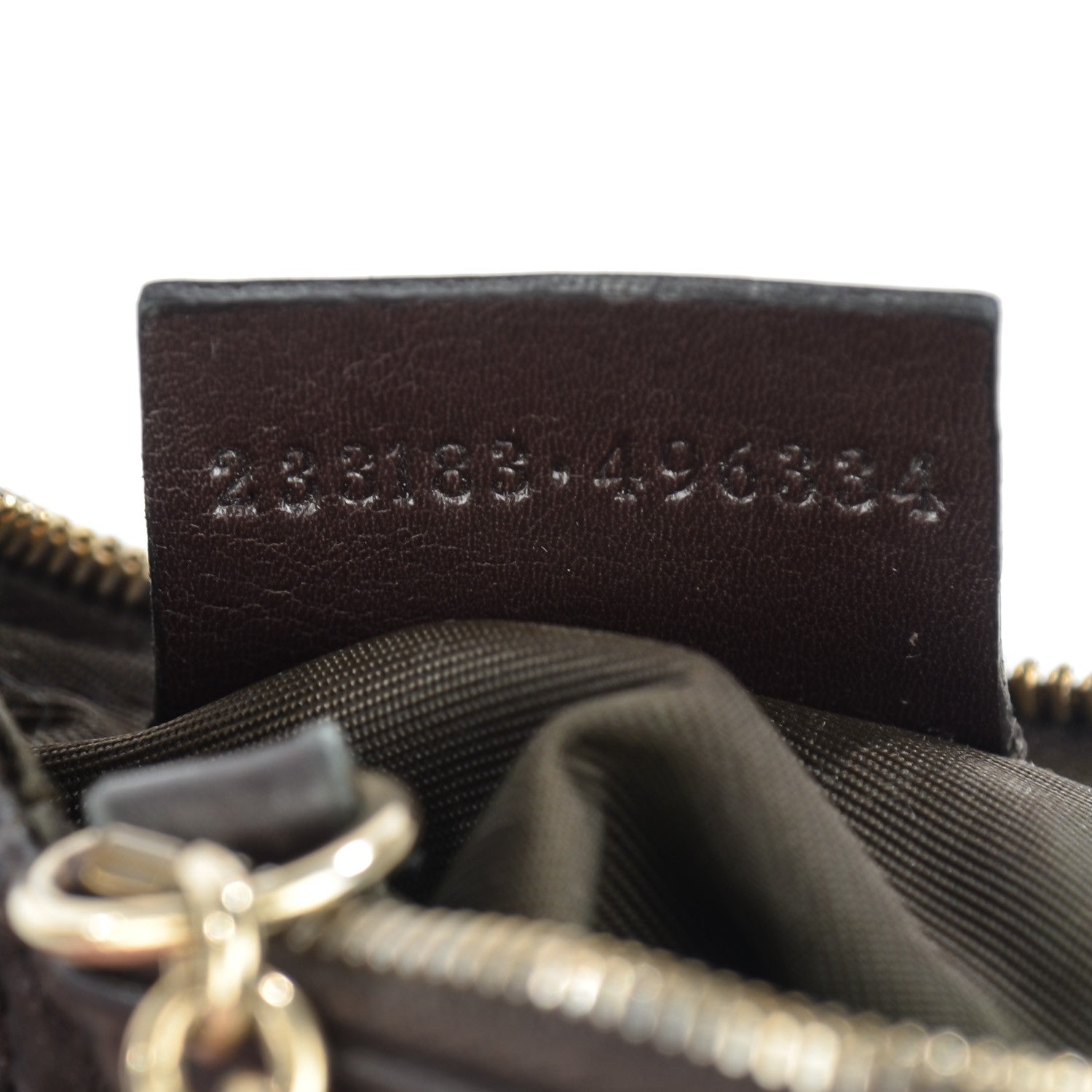 Gucci Guccissima Key Case Chocolate 7 of 7