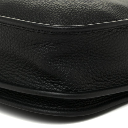 Hermes Taurillon Clemence Evelyne III PM Black 10 of 11