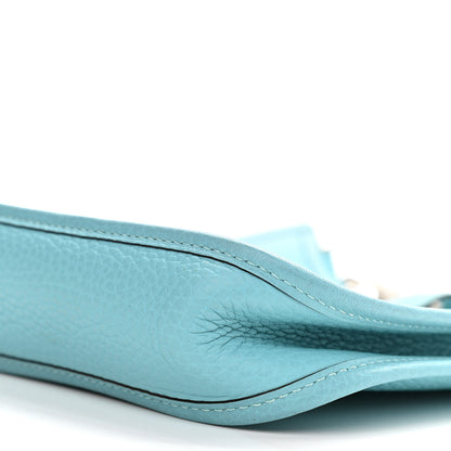 Hermes Taurillon Clemence Evelyne TPM Bleu Atoll 8 of 8