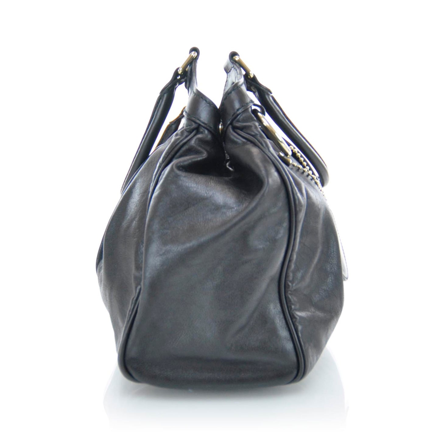 Leather Medium Sukey Black