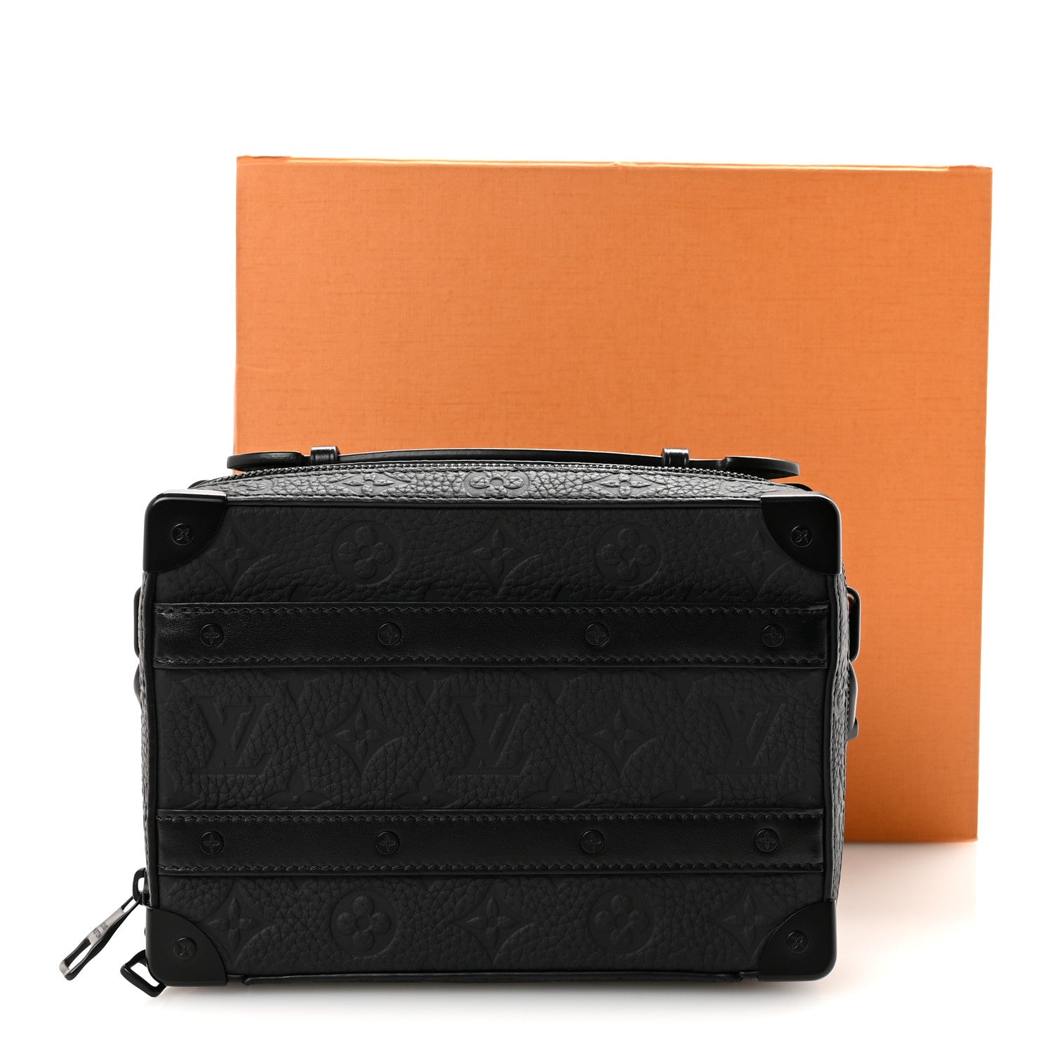 Louis Vuitton Taurillon Monogram Soft Trunk Black 10 of 10