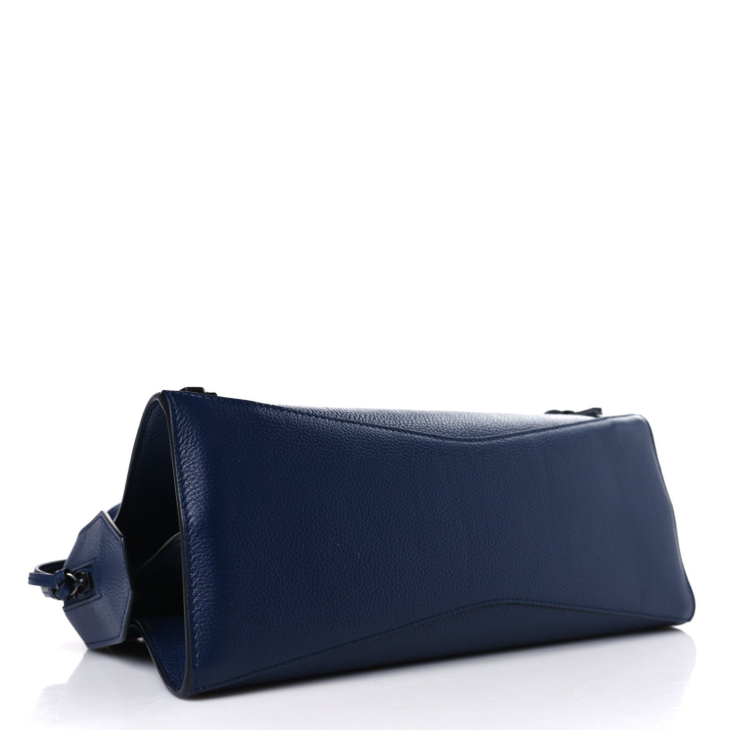 Balenciaga Grained Calfskin Black Hardware Neo Classic City Navy 4 of 9