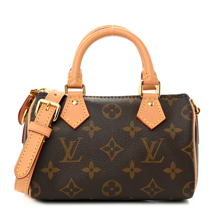Louis Vuitton Monogram Nano Speedy Bandouliere 1 of 10