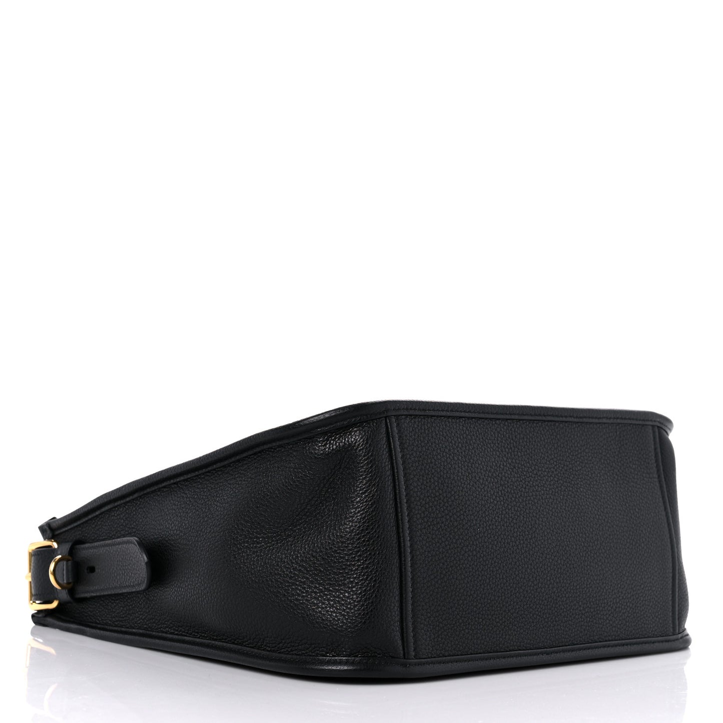 Vitello Daino Hobo Messenger Bag Black