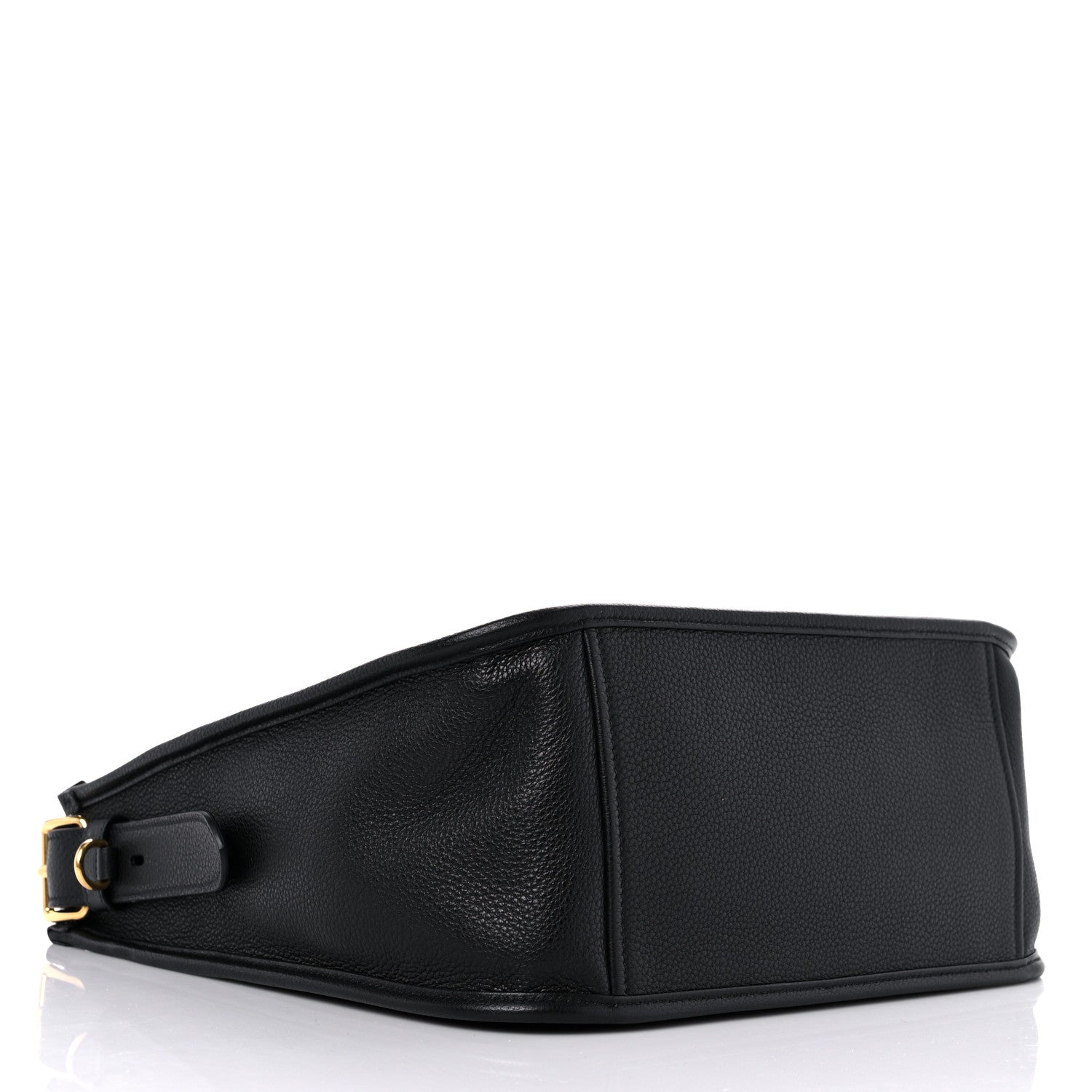 Prada Vitello Daino Hobo Messenger Bag Black 4 of 12