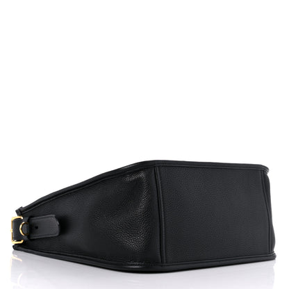 Prada Vitello Daino Hobo Messenger Bag Black 4 of 12