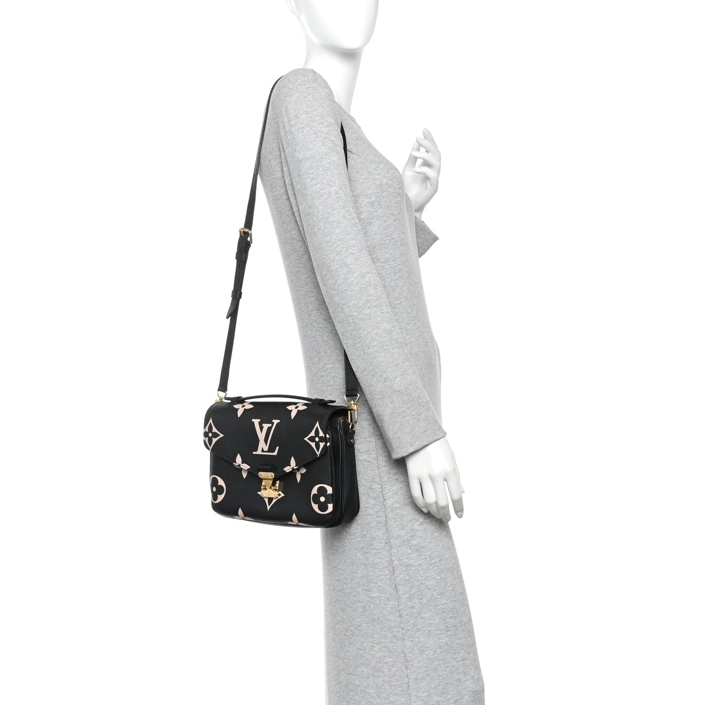 Empreinte Monogram Giant Pochette Metis Black Beige