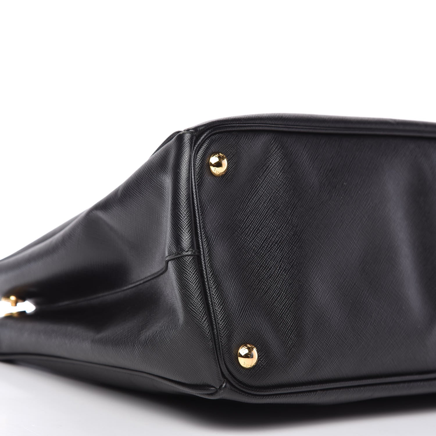 Prada Saffiano Lux Extra Large Galleria Double Zip Tote Black 6 of 10