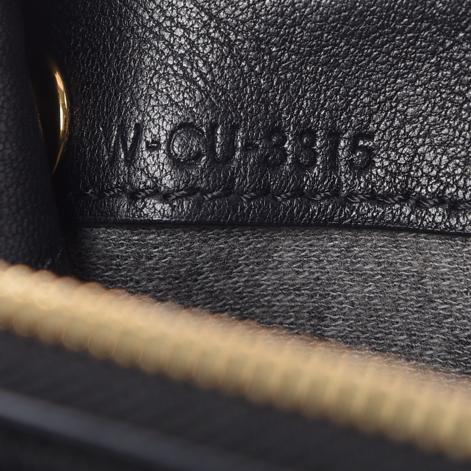Celine Lambskin Small Trio Crossbody Bag Black 7 of 7