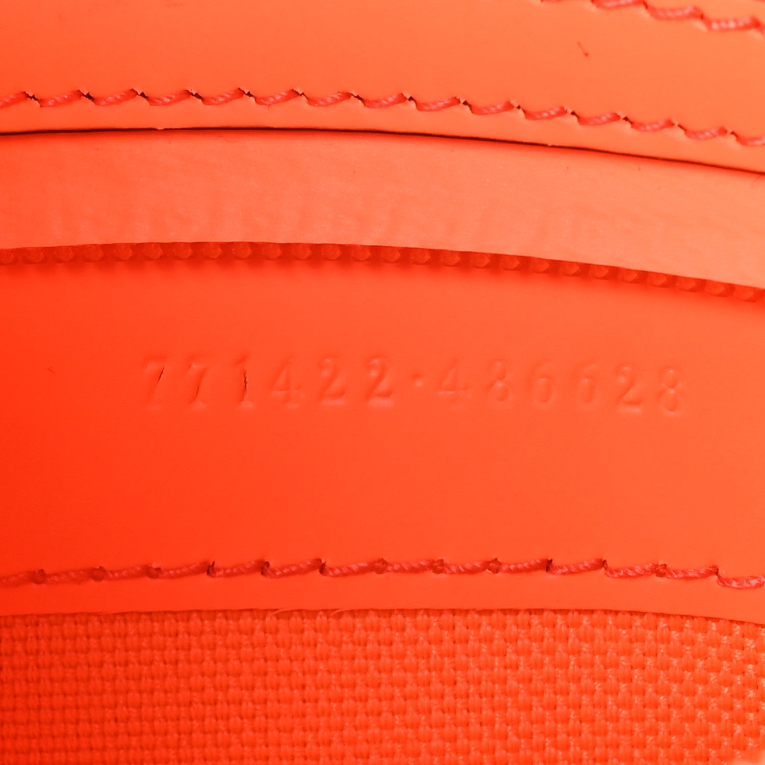 Gucci Rubber Effect Monogram GG Belt Bag New Orange Fluo 7 of 10