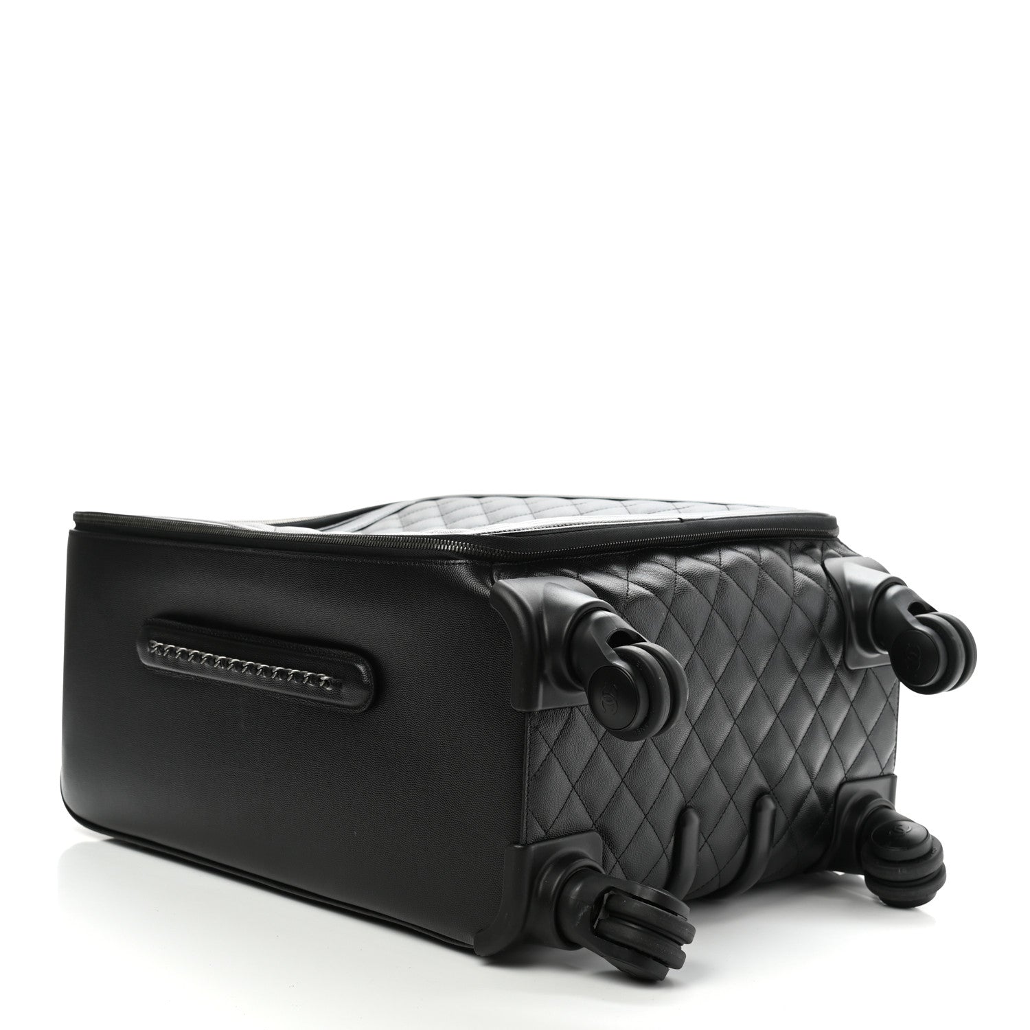 Chanel Calfskin Quilted Coco Case Trolley Black 4 of 9