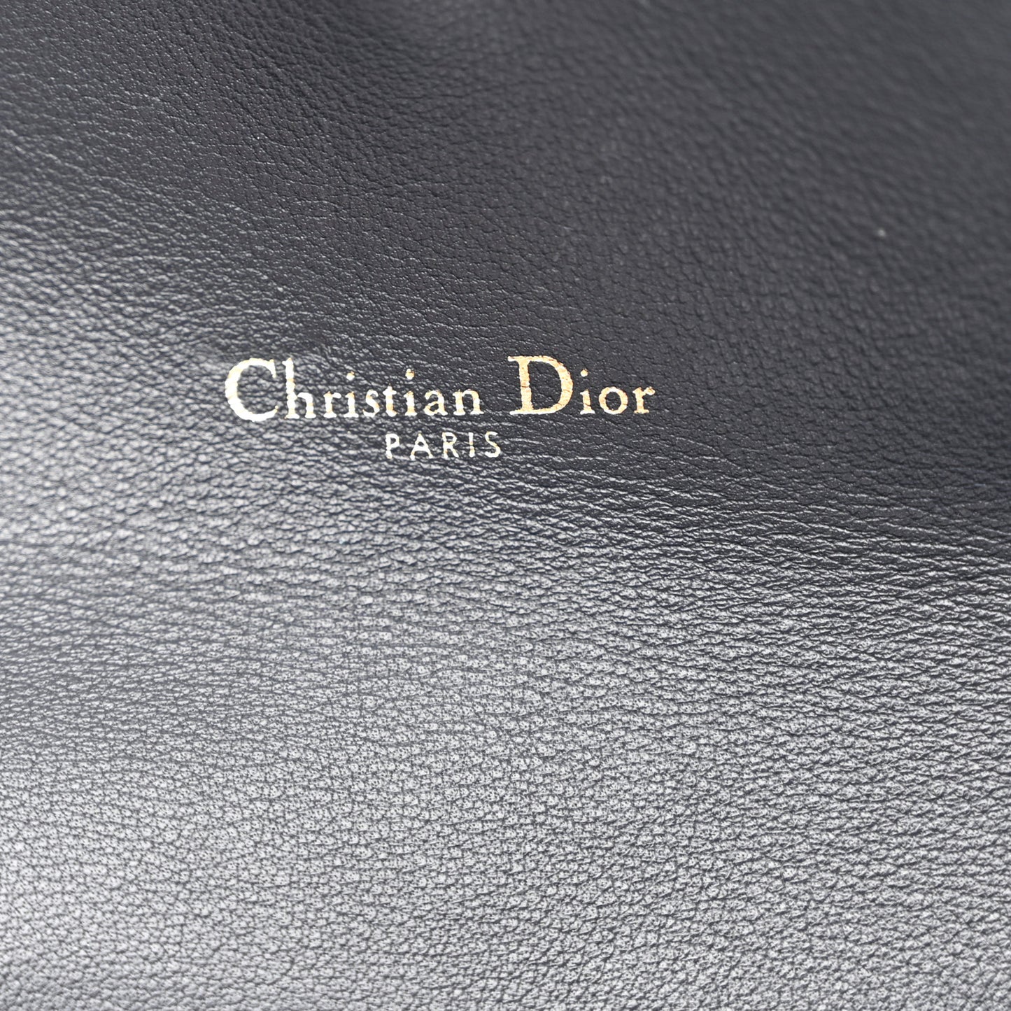 Oblique Saddle Chain Long Wallet Blue