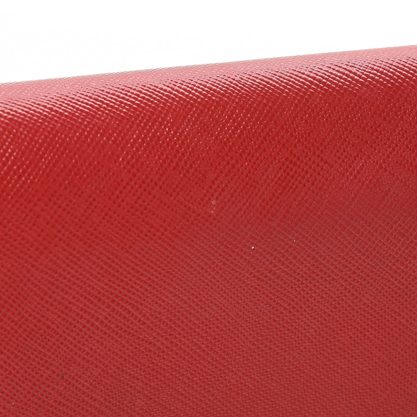 Saffiano Metal Flap Wallet With Strap Fuoco