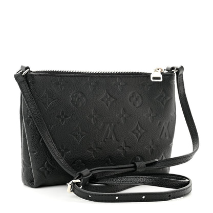 Louis Vuitton Empreinte Pallas Crossbody Black 3 of 9