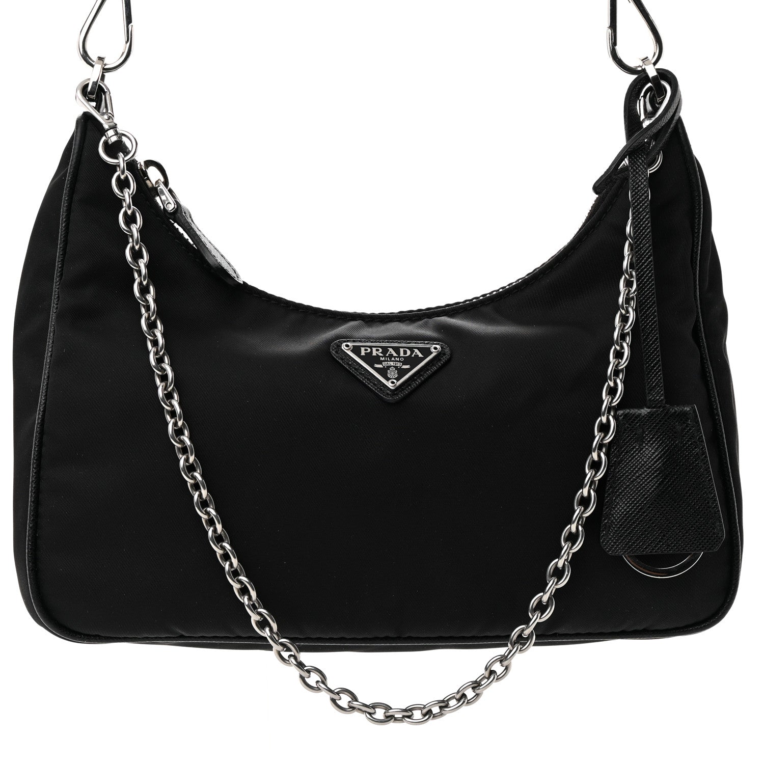 Prada Nylon Re-Edition 2005 Shoulder Bag Black 10 of 15