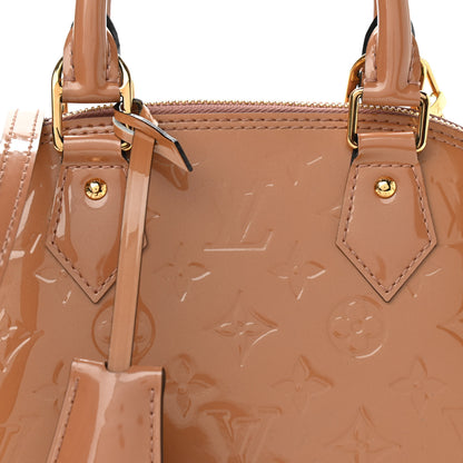 Louis Vuitton Vernis Alma BB Rose Velours 7 of 9