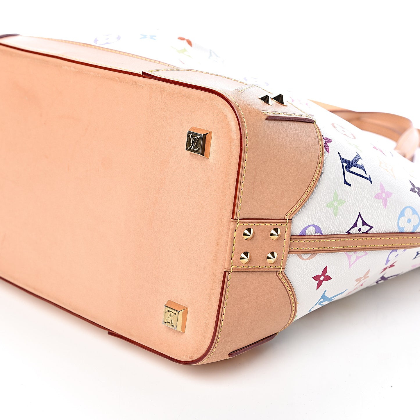 Monogram Multicolor Sharleen GM White