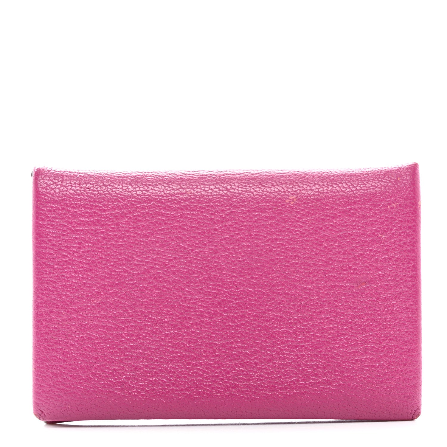 Hermes Chevre Chamkila Calvi Card Case Rose Pourpre 1 of 9