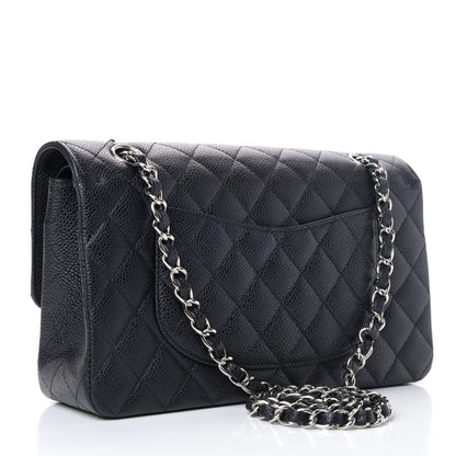 Chanel Caviar Quilted Medium Double Flap Black 2 of 4