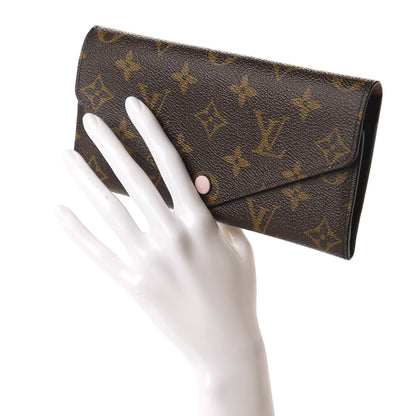 Louis Vuitton Monogram Josephine Wallet Rose Ballerine 2 of 7