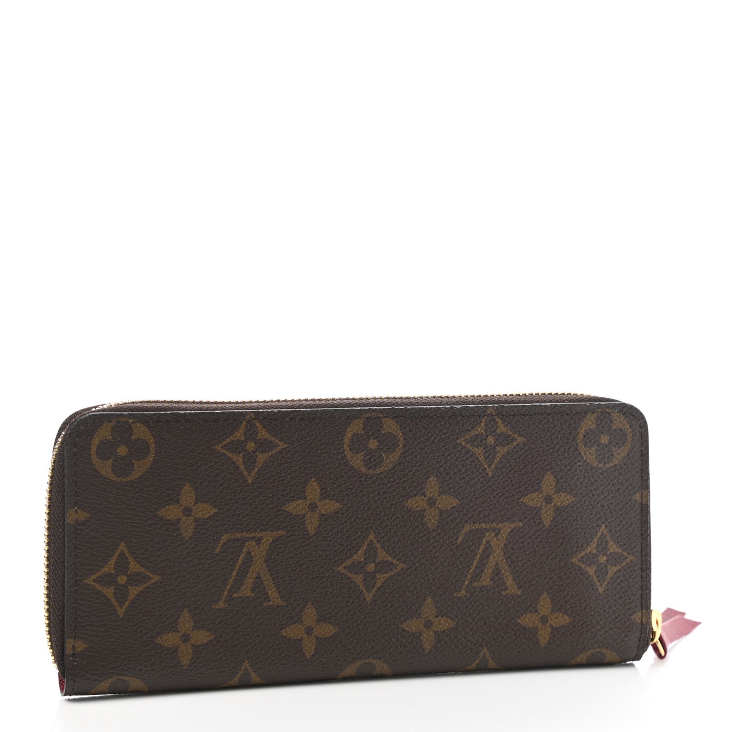Louis Vuitton Monogram Clemence Wallet Fuchsia 3 of 7