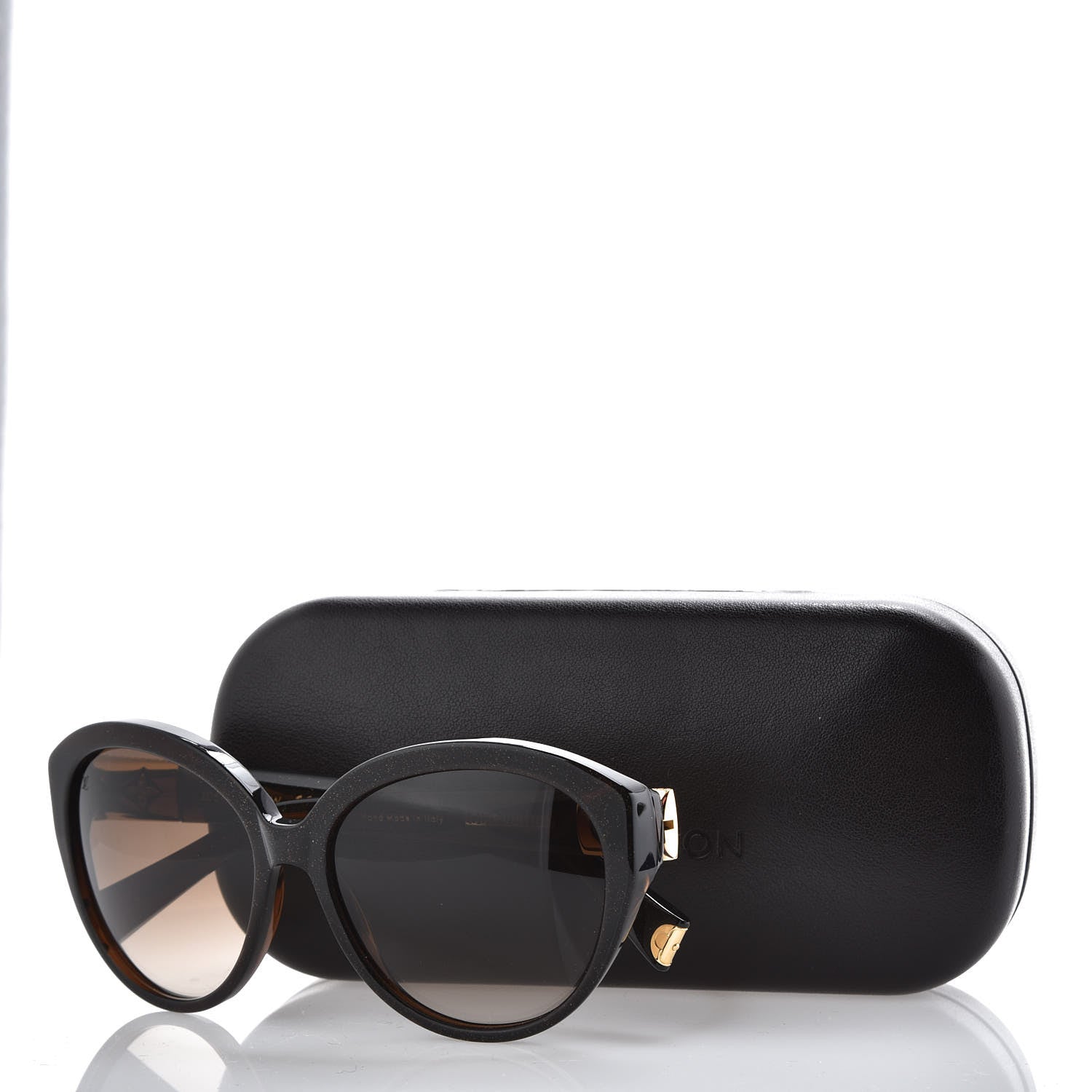 Louis Vuitton Heather Strass Cat Eye Sunglasses Z0595W Brown 7 of 7