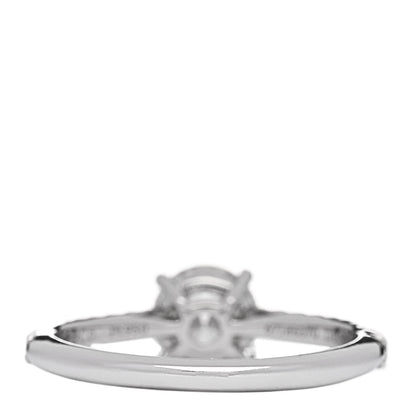 Tiffany Platinum Diamond .89ct Novo Round Engagement Ring 52 6 4 of 7