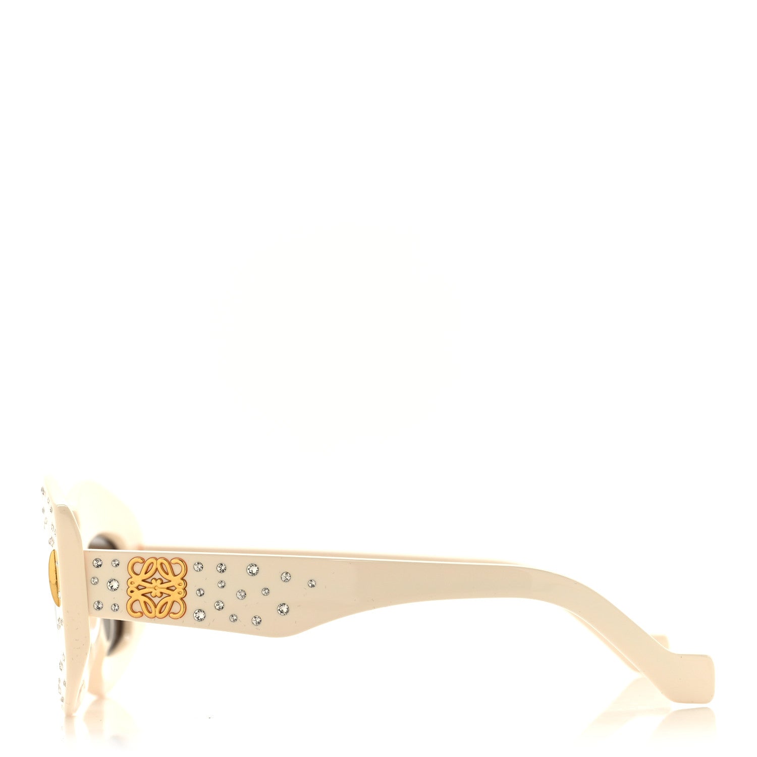 Loewe Acetate Cat Eye Sunglasses LW4114IS Ivory 3 of 7