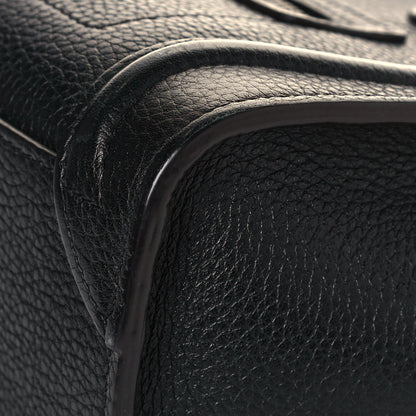 Celine Drummed Calfskin Nano Luggage Black 6 of 16