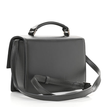 Saint Laurent Smooth Calfskin Suede Medium Bellechasse Grey 3 of 16