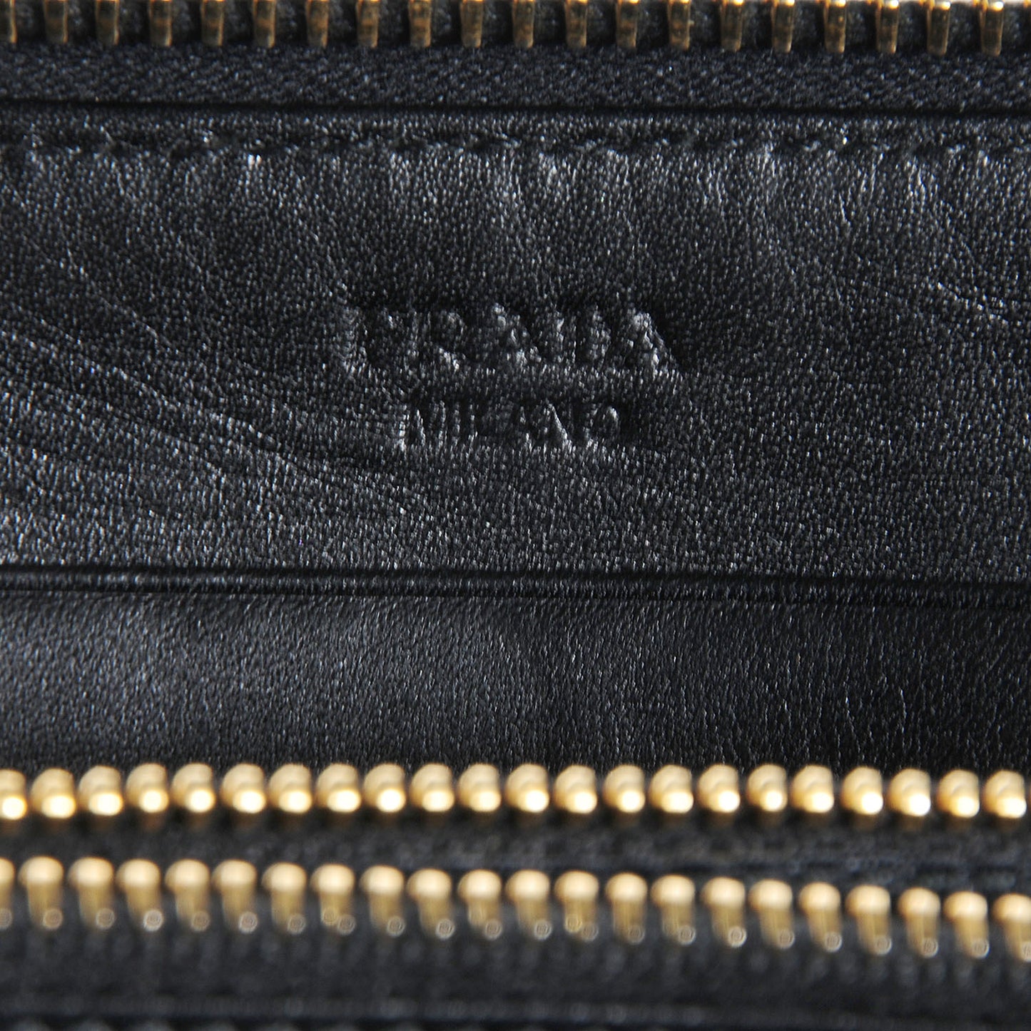 Vernice Zip Around Wallet Black