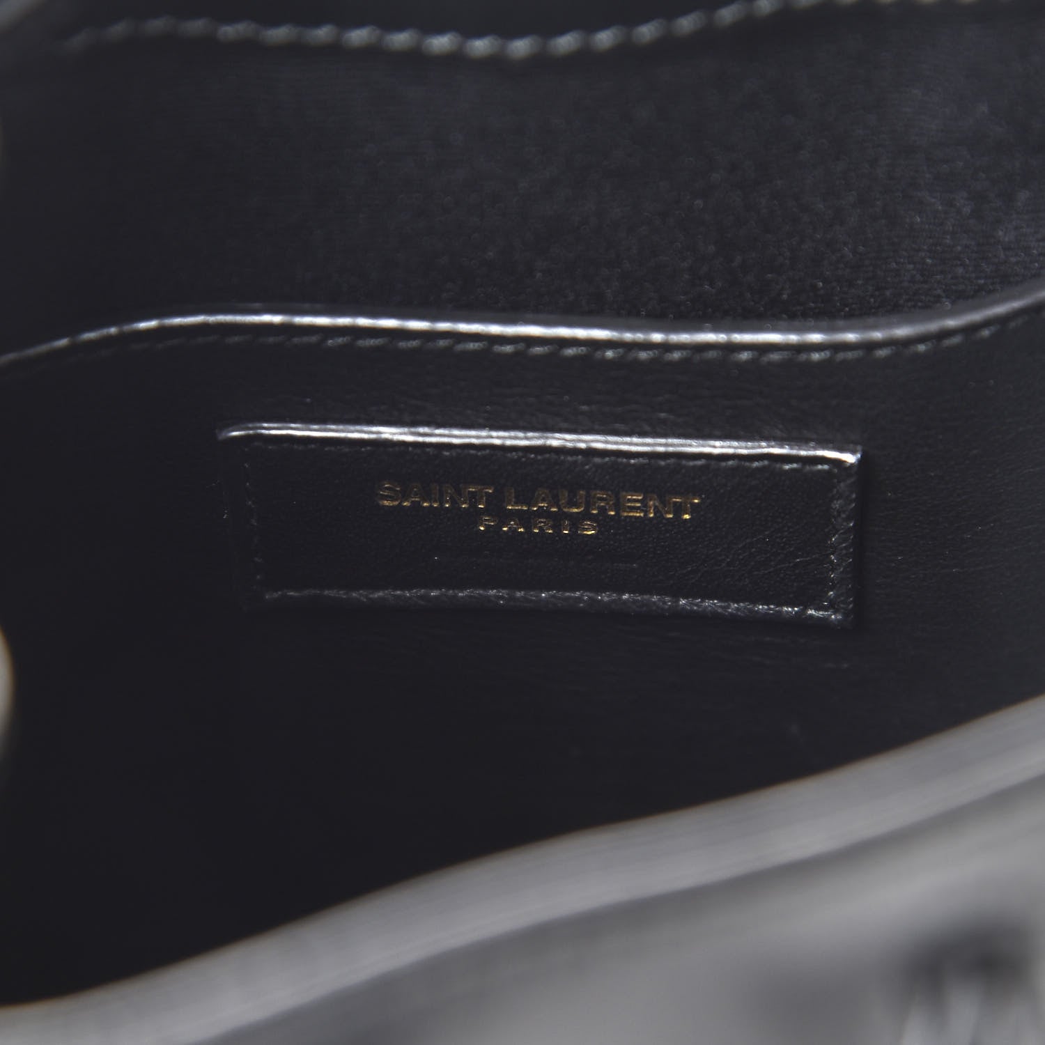 Saint Laurent Smooth Calfskin Small Talitha Bucket Bag Black 5 of 12
